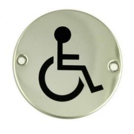 Frelan Door Sign - Disabled Pictogram