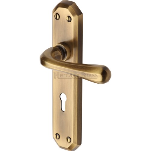 Heritage Brass V7050 Charlbury Design Door Handle Solid Brass Material