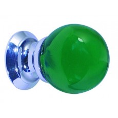 Frelan Green Glass Ball Cupboard Knob Jh1208