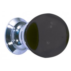 Frelan Black Glass Ball Cupboard Knob Jh1206