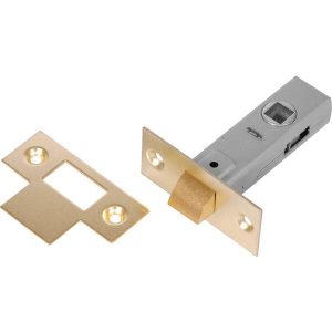 Tubular Latch 75mm- Electro Brassed Finish