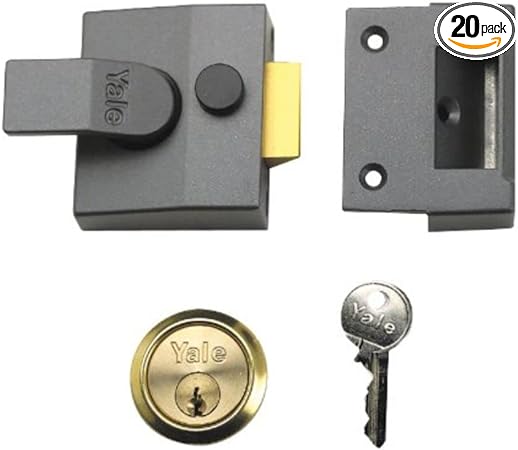 Deadlocking Nightlatch Brass Finish