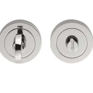 Manital Slimline Concealed Fix Turn & Release, Polished Chrome