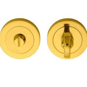 Manital Slimline Concealed Fix Turn & Release, Polished Brass