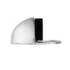 Oval Floor Mounted Door Stop, Polished Chrome