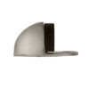 Oval Floor Mounted Door Stop, Satin Nickel