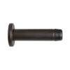 Cylinder Wall Mounted Door Stop With Rose (70Mm Projection), Matt Bronze