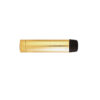 Cylinder Wall Mounted Door Stop Without Rose (70Mm Or 115.5Mm Projection), Polished Brass