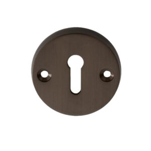 Classic Standard Profile Escutcheons, Dark Bronze