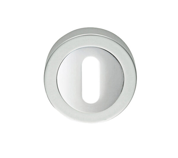 Manital Standard Profile Concealed Fix Escutcheon, Satin Chrome