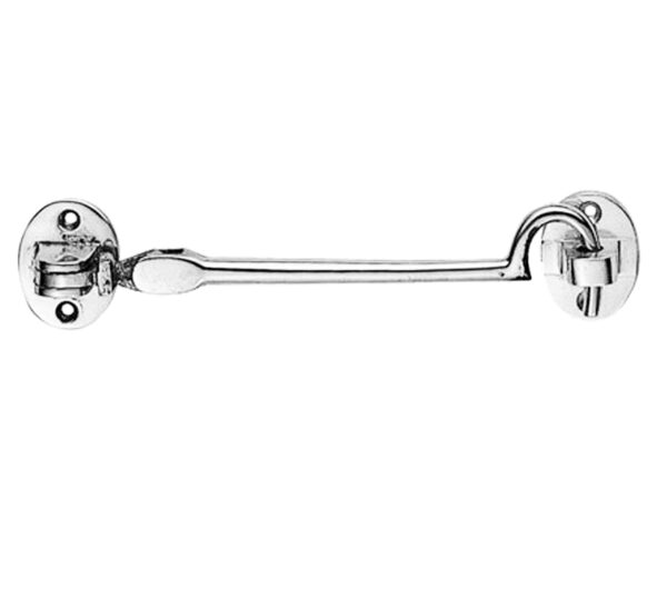 Heavyweight Silent Pattern Cabin Hooks (Various Sizes), Polished Chrome