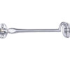 Heavyweight Silent Pattern Cabin Hooks (Various Sizes), Satin Chrome