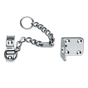 Heavy Door Chain, Polished Chrome