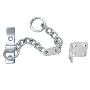 Heavy Door Chain, Satin Chrome