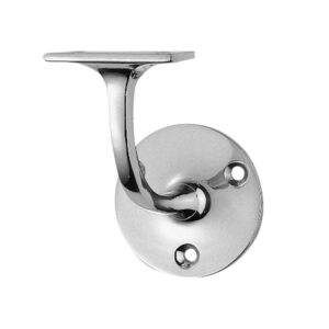 Heavyweight Handrail Bracket, Polished Chrome