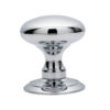 Ice Large Concealed Fix Mortice Door Knob, Polished Chrome (Sold In Pairs)