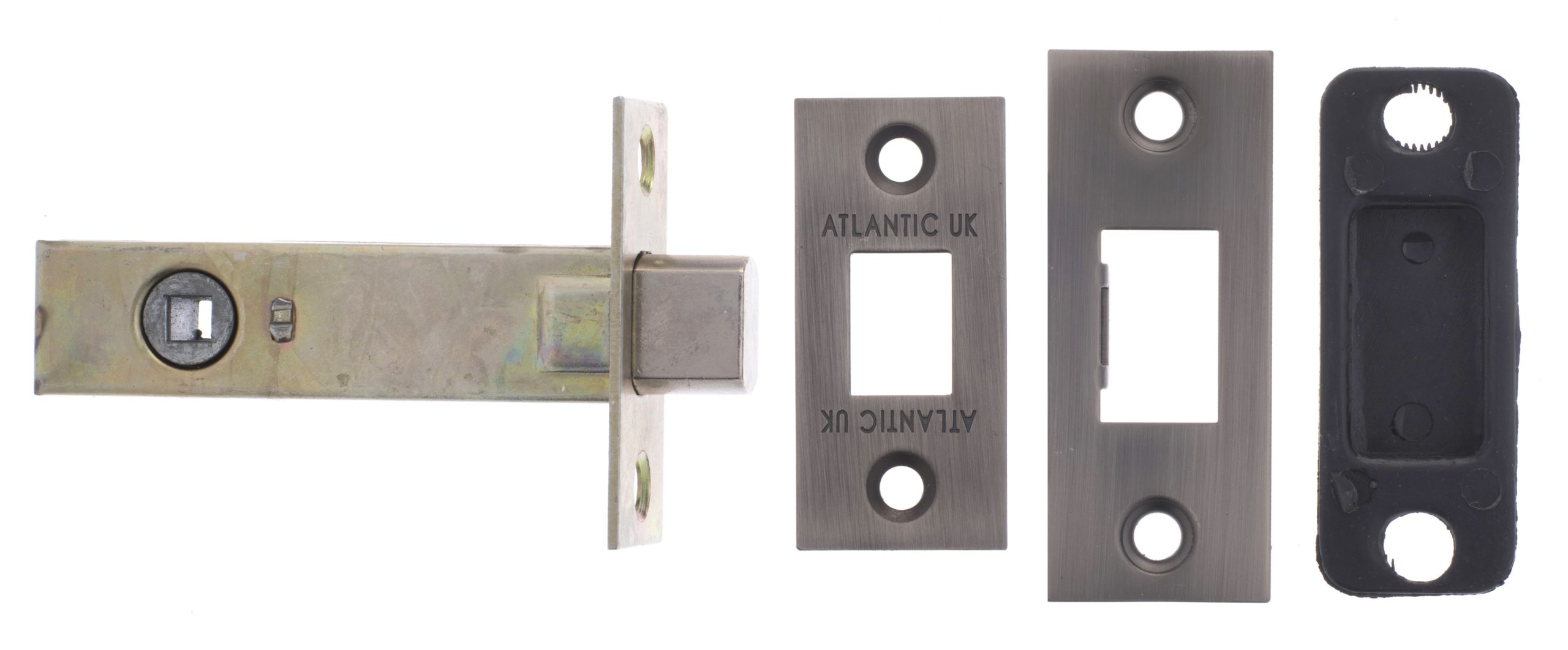 Atlantic Tubular Deadbolt 2.5" - Matt Gun Metal