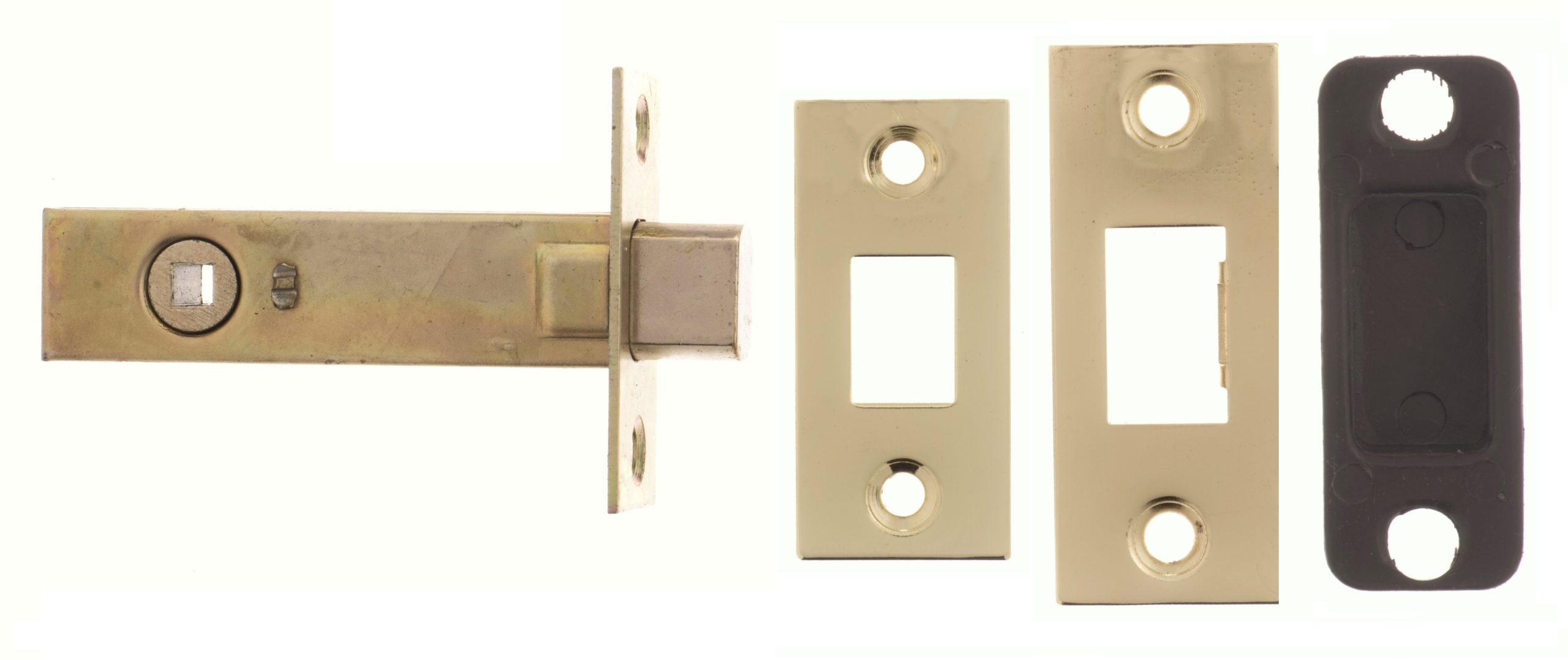 Atlantic Tubular Deadbolt 3" - Polished Brass