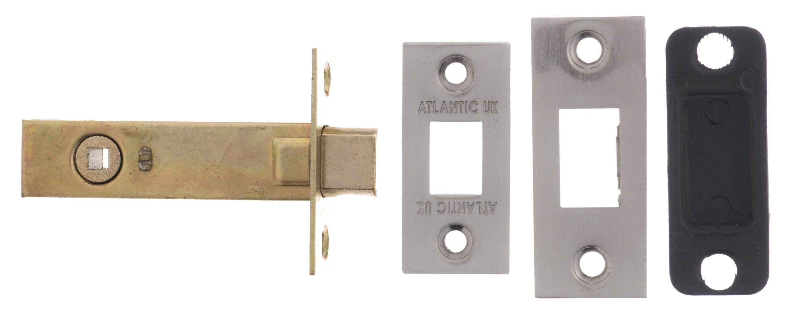 Atlantic Tubular Deadbolt 4" - Satin Nickel