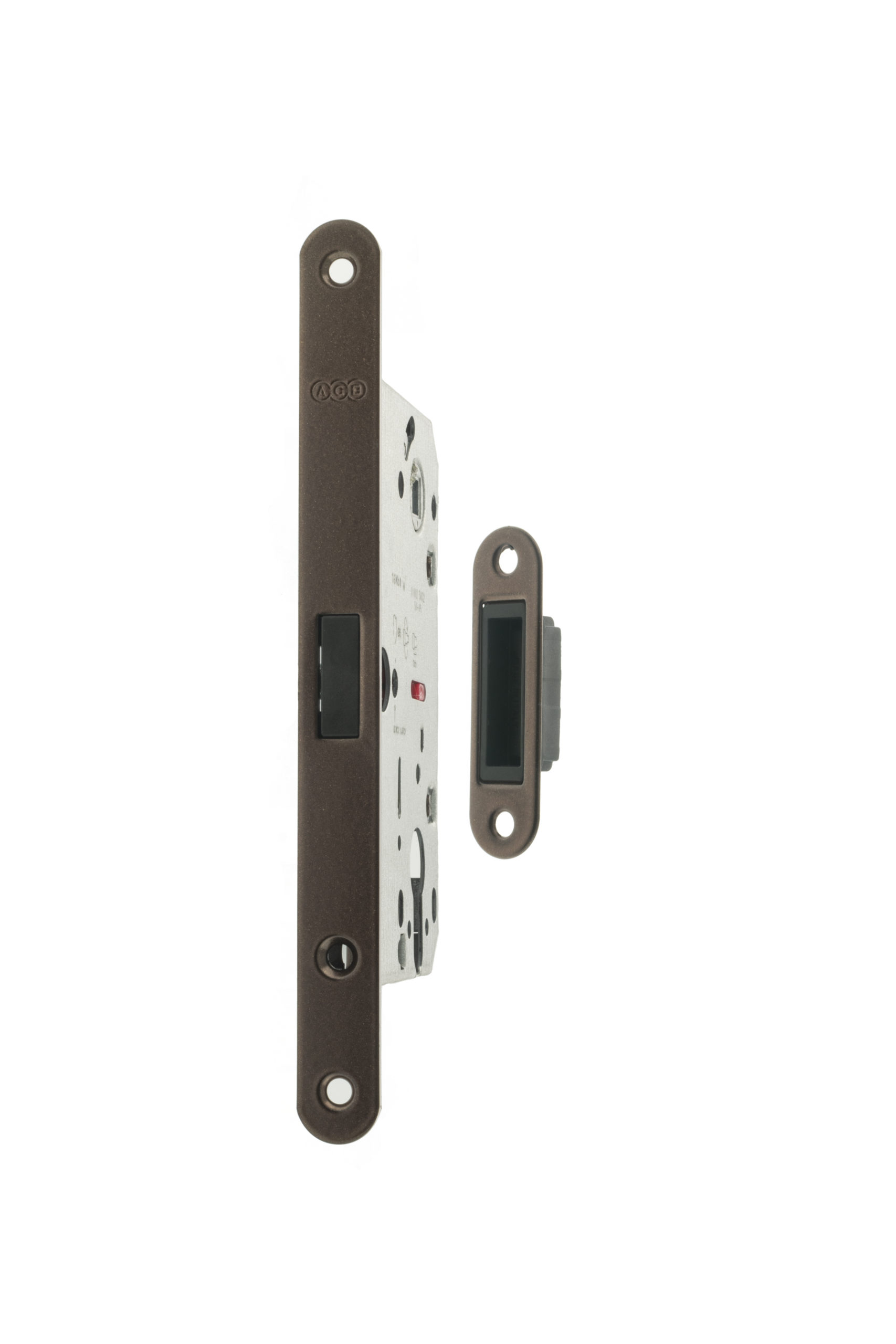 AGB Polaris 2XT Magnetic Euro Profile Sashlock 50mm backset - Bronze