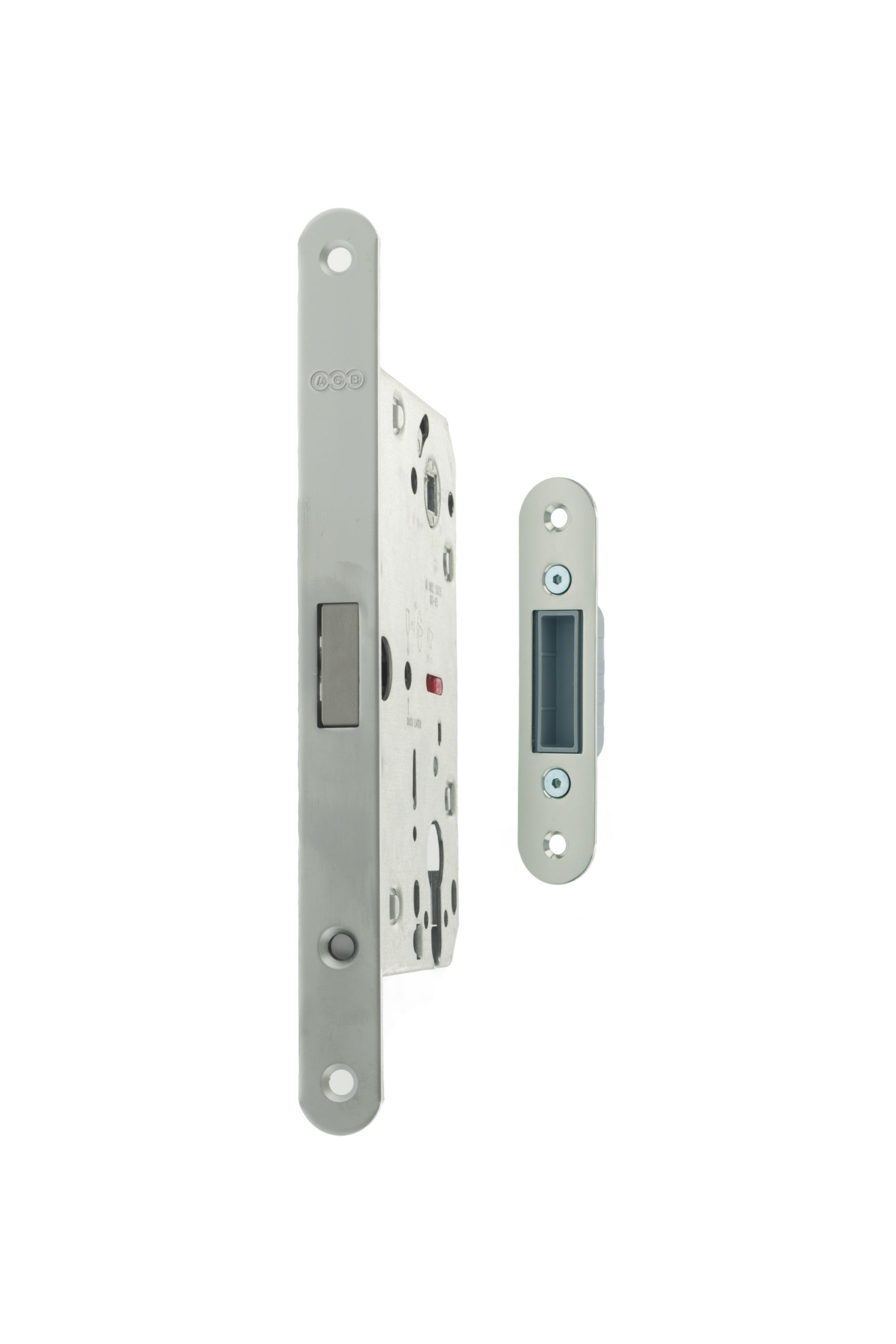 AGB Polaris 2XT Magnetic Euro Profile Sashlock 60mm backset - Satin Chrome