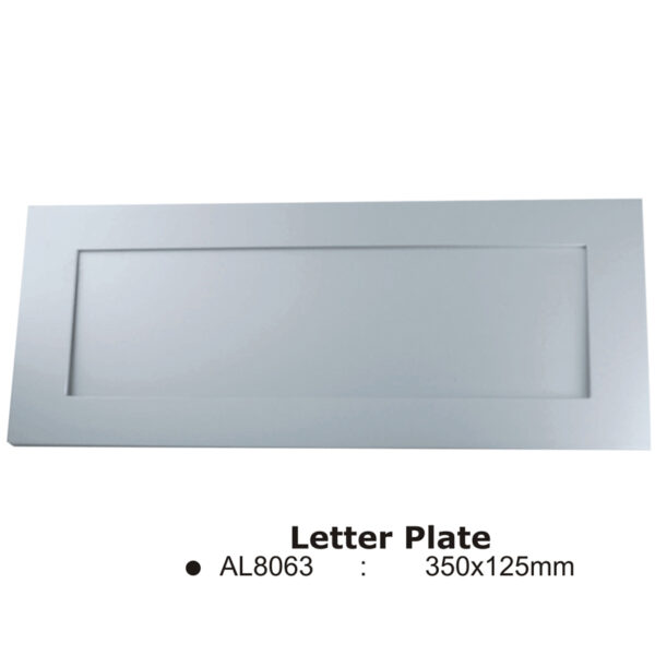 Letter Plate -350X125Mm