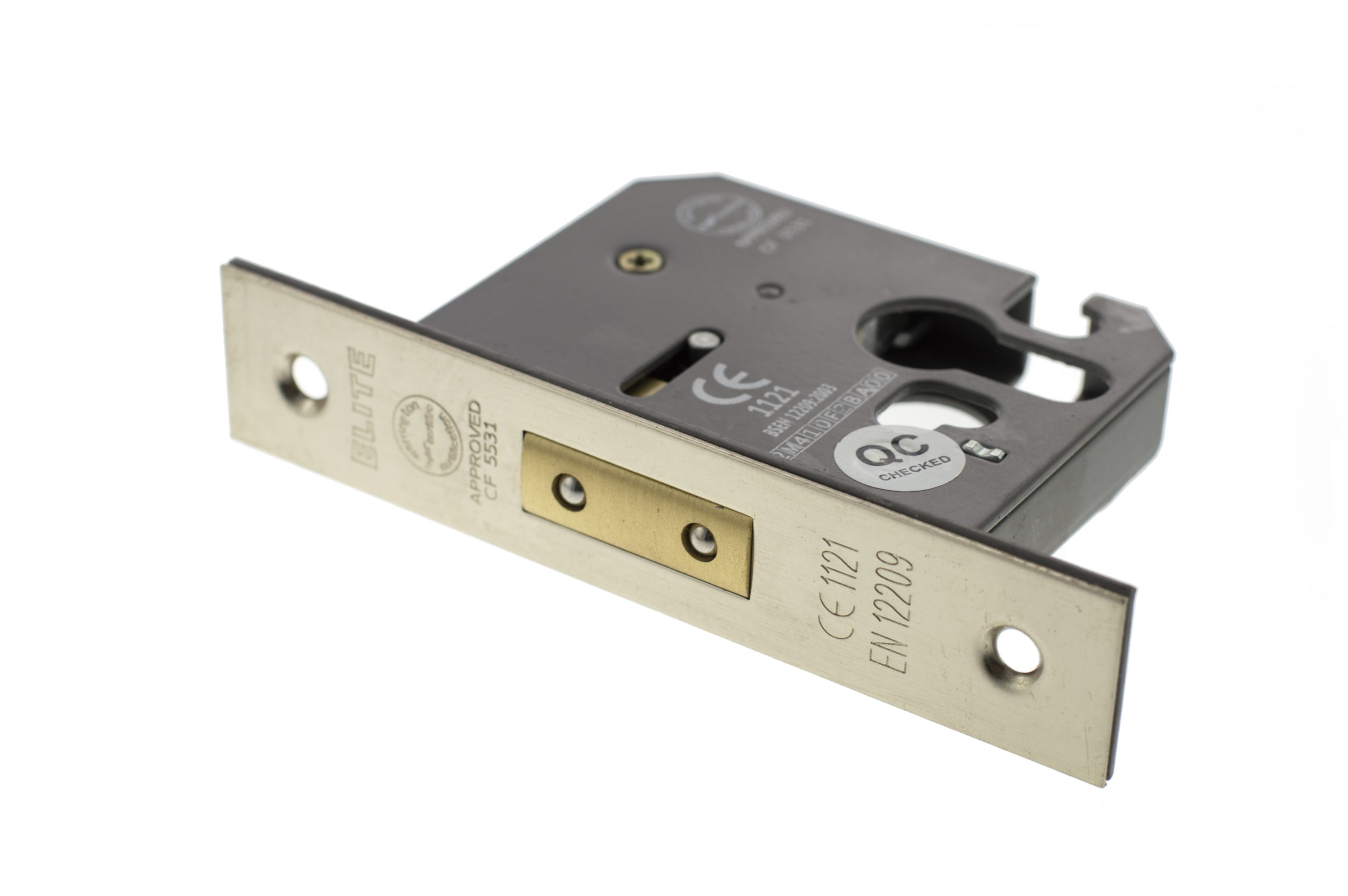 Atlantic Euro Deadlock [CE] 2.5" - Satin Nickel