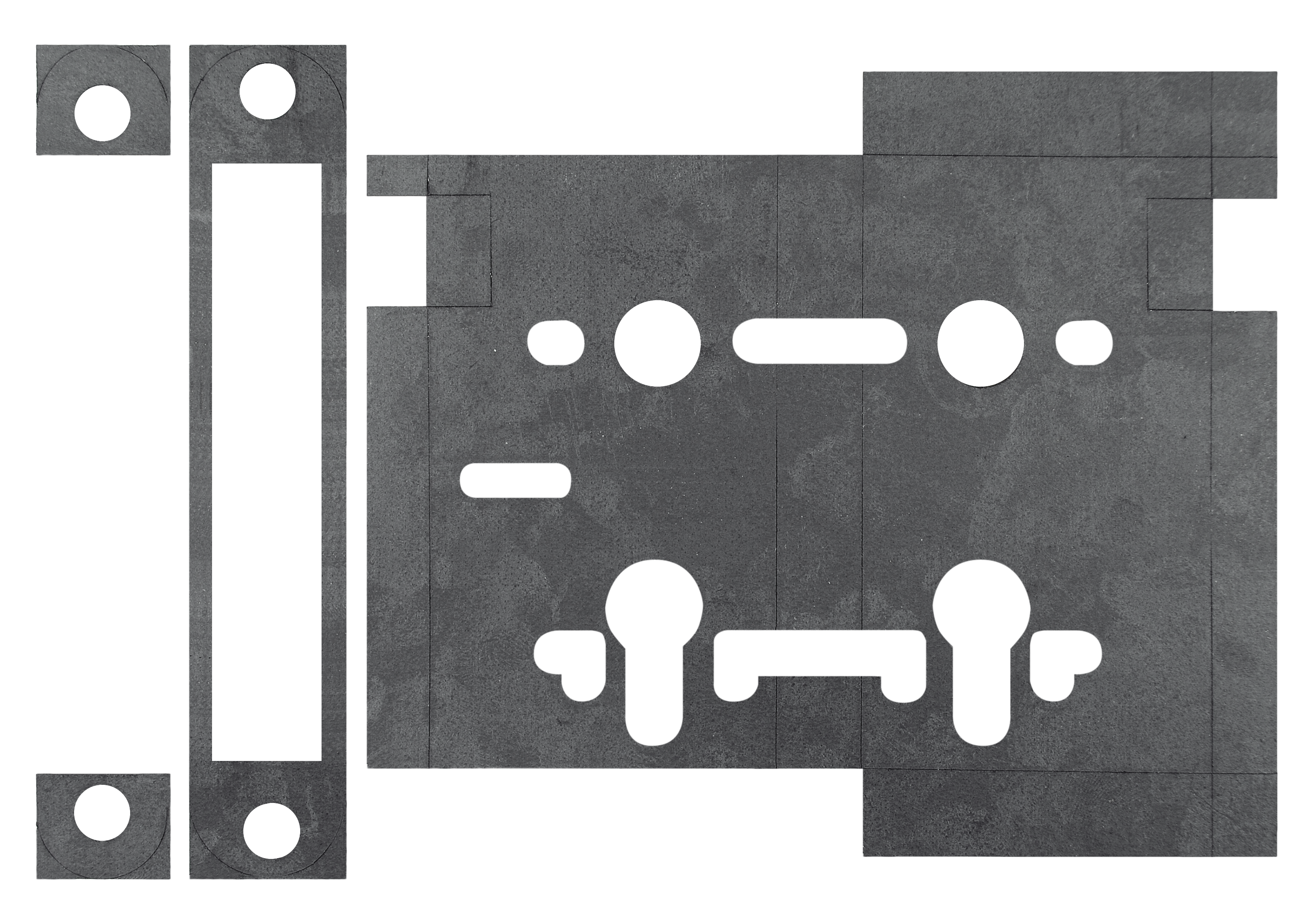 Atlantic Bathroom Lock Intumescent Lock Kit FD30 0.8mm