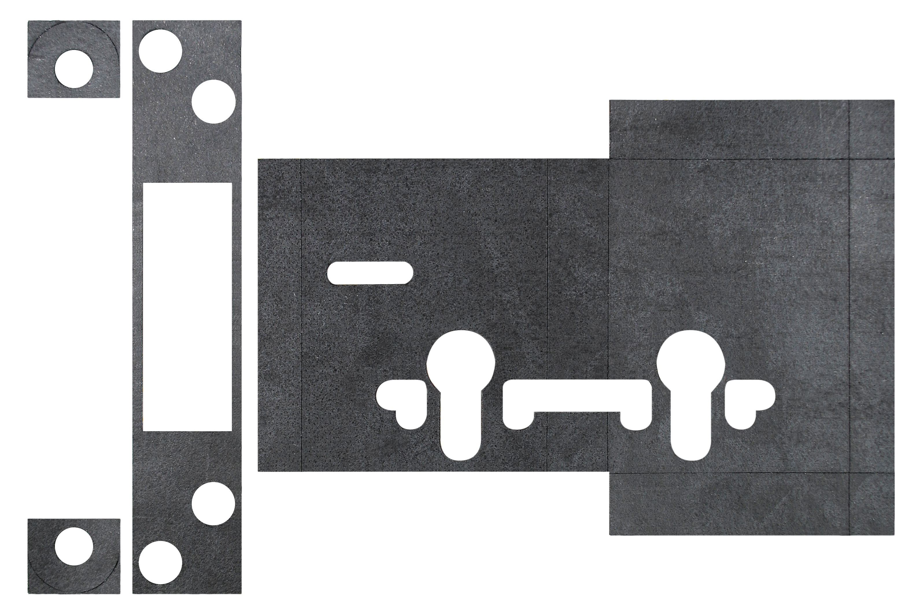 Atlantic Deadlock - Euro & 5LK Intumescent Lock Kit FD30 0.8mm