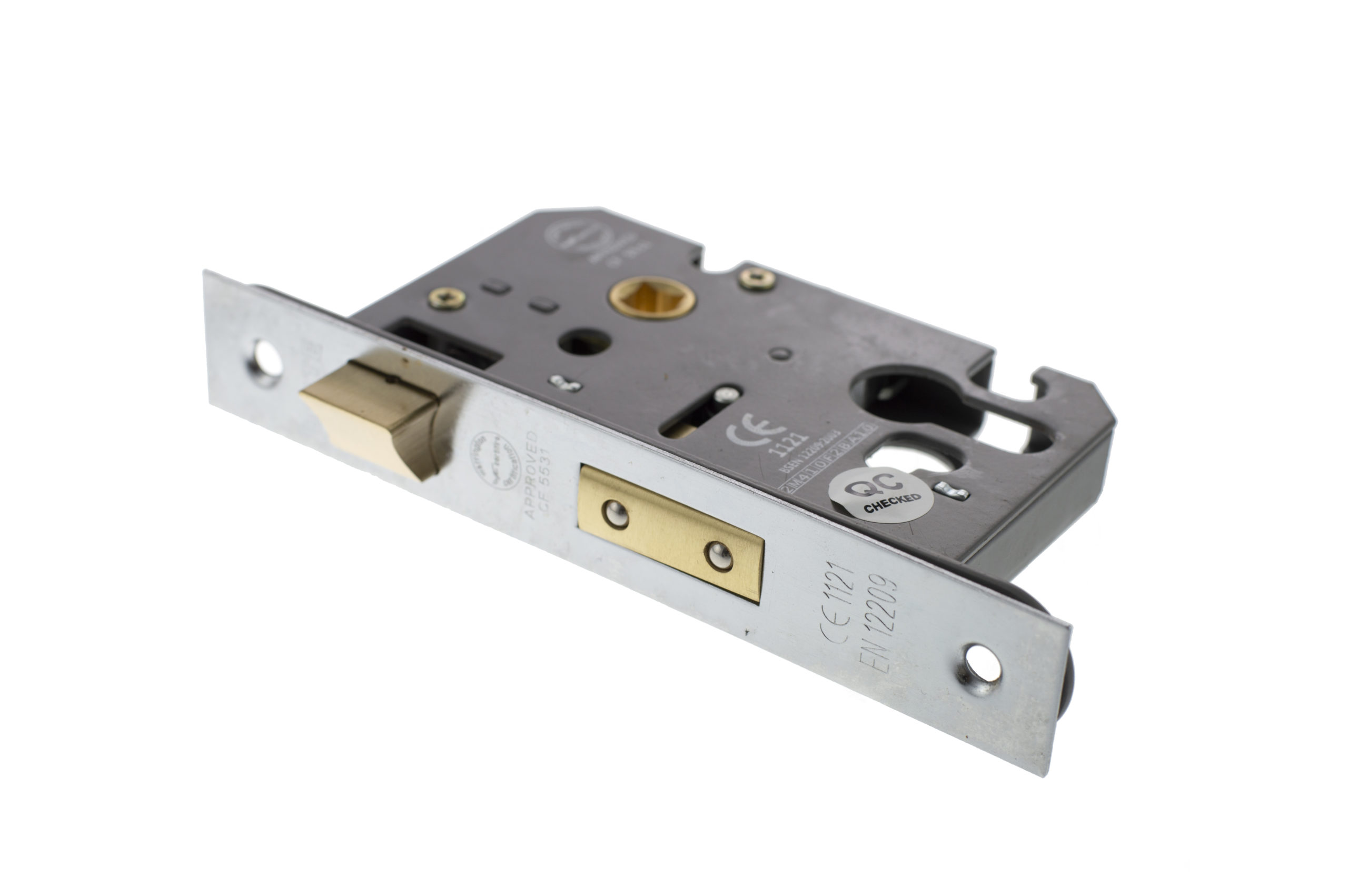 Atlantic Euro Sashlock [CE] 3" - Satin Chrome