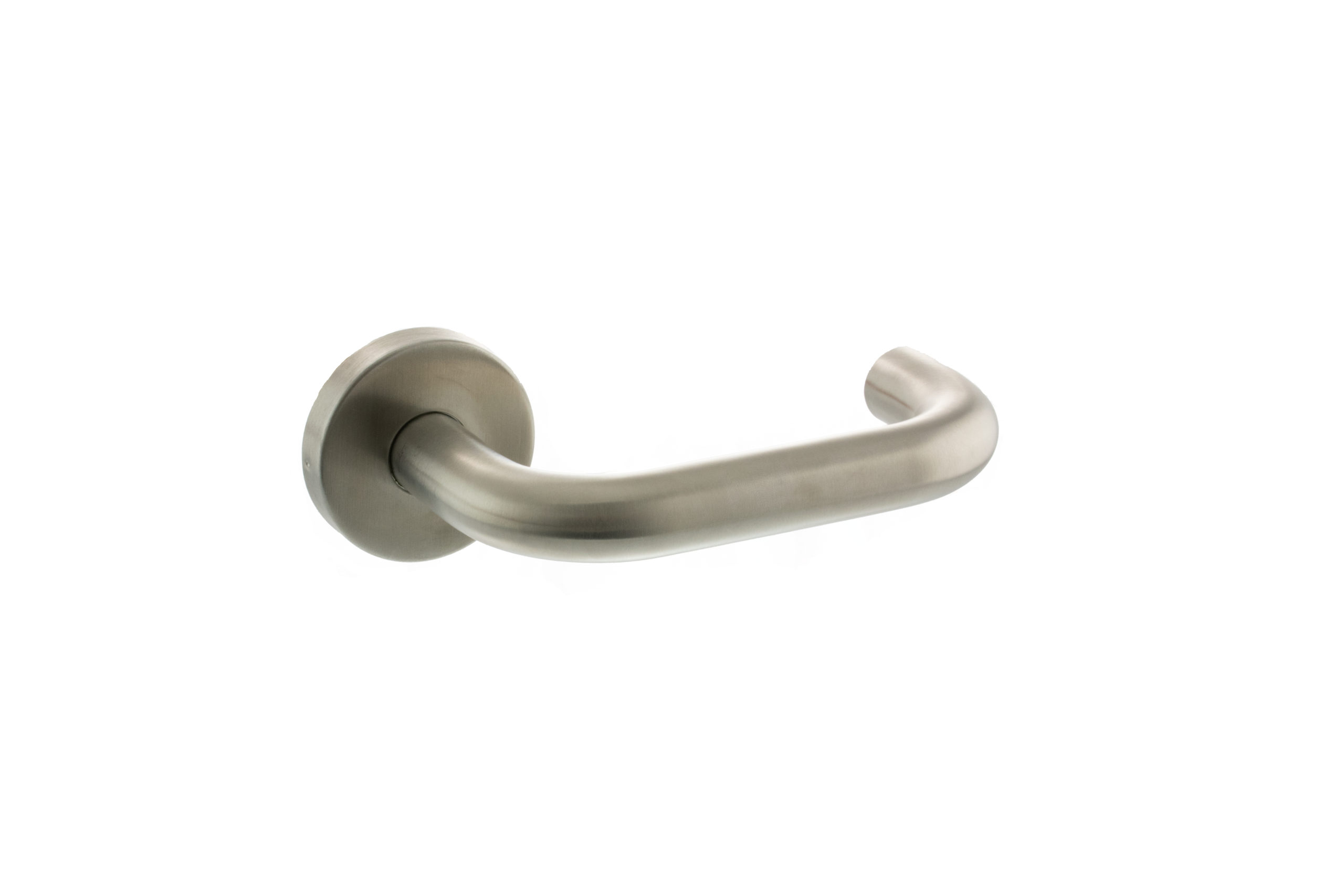 Atlantic Return To Door Lever Door Handle - Satin Stainless Steel