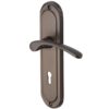 Heritage Brass Ambassador Matt Bronze Door Handles - (Sold In Pairs)