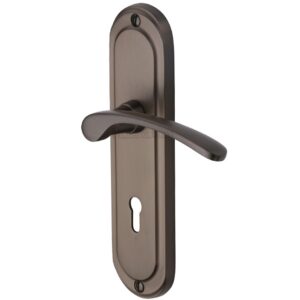 Heritage Brass Ambassador Matt Bronze Door Handles - (Sold In Pairs)