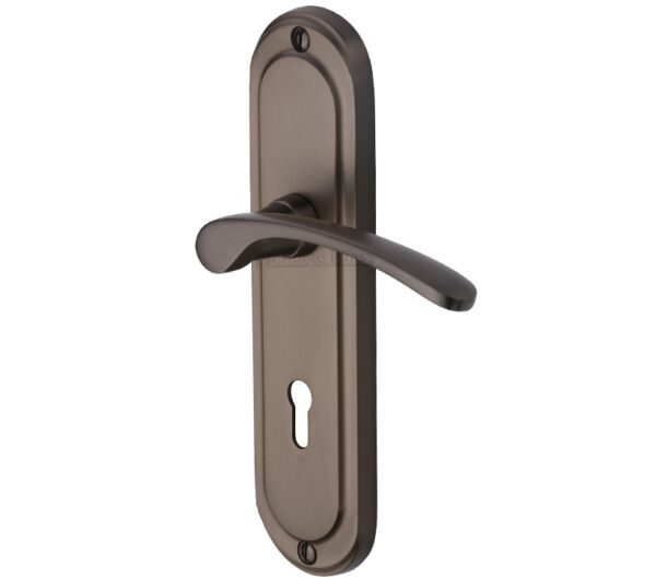 Heritage Brass Ambassador Matt Bronze Door Handles - (Sold In Pairs)