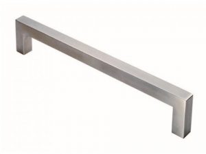 Atlantic Mitred Pull Handle [Bolt Through] 600mm x 19mm - Satin Stainless Steel