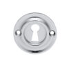 Delamain Classic Standard Profile Escutcheon, Polished Chrome