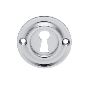 Delamain Classic Standard Profile Escutcheon, Polished Chrome