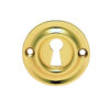 Delamain Classic Standard Profile Escutcheon, Polished Brass