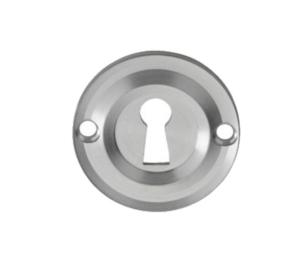 Delamain Classic Standard Profile Escutcheon, Satin Chrome