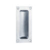 Fingertip Flush Pull Handles (102Mm X 45Mm), Satin Chrome