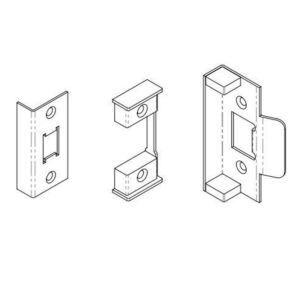 Eurospec Rebate Set For Dl/Tls Series Tubular Latches, Various Finishes