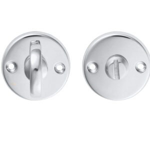 Plain Bathroom Turn & Release, Polished Chrome