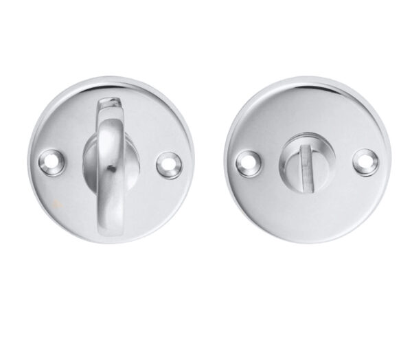 Plain Bathroom Turn & Release, Polished Chrome