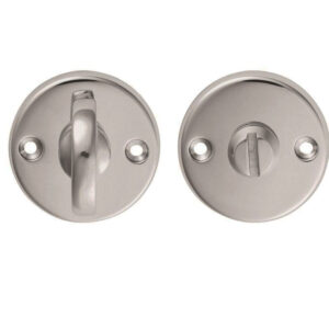 Plain Bathroom Turn & Release, Satin Chrome