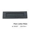 Plain Letter Plate -258X79Mm