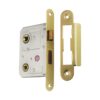 Bathroom Lock Round Forend -76Mm