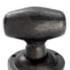 Ludlow Foundries Hammer Head Mortice Door Knobs (60Mm Dia Rose), Beeswax (Sold In Pairs)