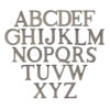 Heritage Brass A-Z Pin Fix Letters (51Mm - 2"), Matt Bronze