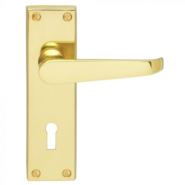 Carlisle Brass CBV31WCSC Victorian - Lever Privacy Furniture (Contract Range) 120mm x 40mm Satin Chrome