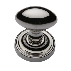 Heritage Brass Chelsea Mortice Door Knobs, Polished Nickel (Sold In Pairs)